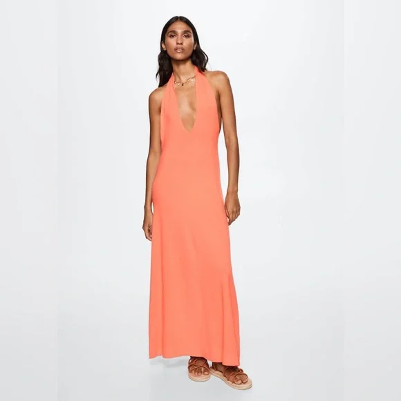 chinese dress ladies Theophania Maxi Dress - Mango